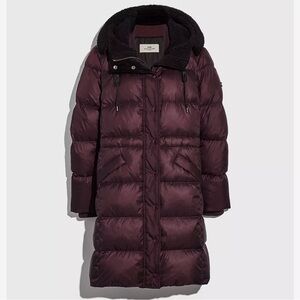 Coach Long Puffer Coat